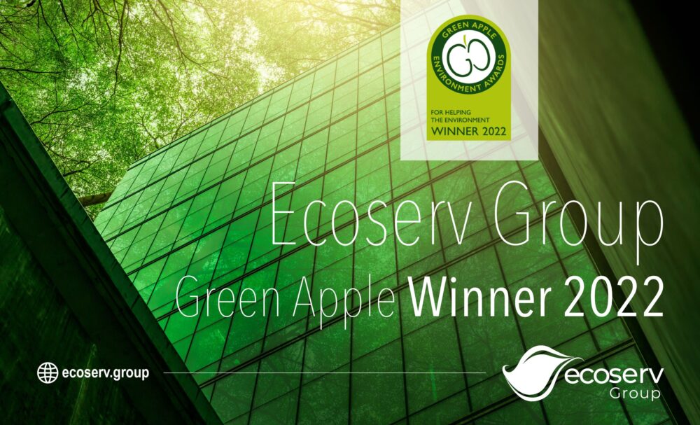 Ecoserv Group wins Gold at Green Apple Awards Business In The Midlands